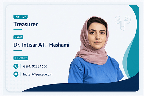 Dr. Intisar AT.- Hashami - Treasurer